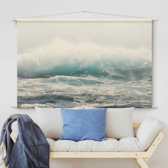 Wanddeko Schlafzimmer Große Welle Hawaii