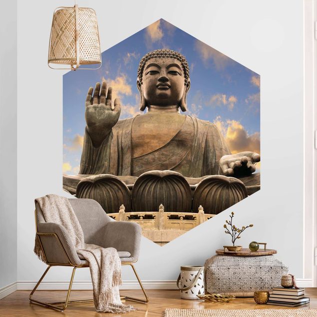 Wanddeko Flur Großer Buddha