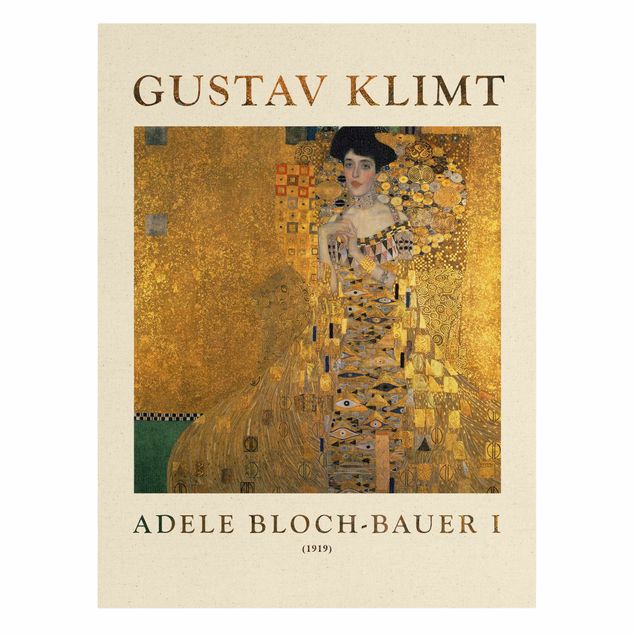 Kunststile Gustav Klimt - Adele Bloch-Bauer I - Museumsedition