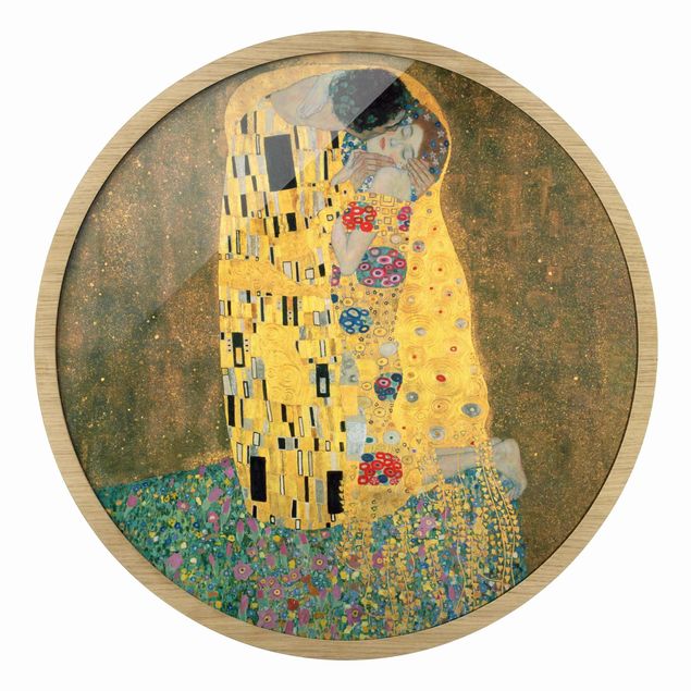 Wanddeko Büro Gustav Klimt - Der Kuß