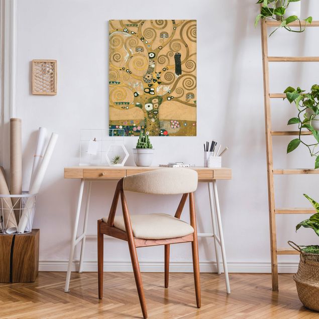 Wanddeko Schlafzimmer Gustav Klimt - Der Lebensbaum