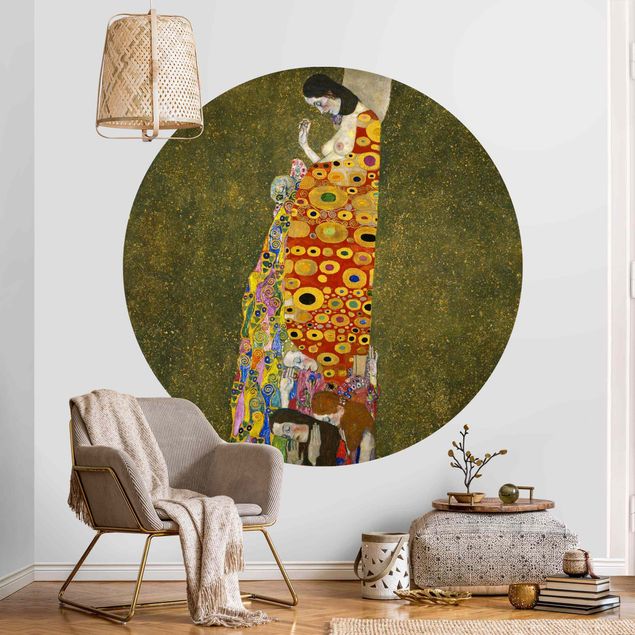 Wanddeko Wohnzimmer Gustav Klimt - Die Hoffnung II