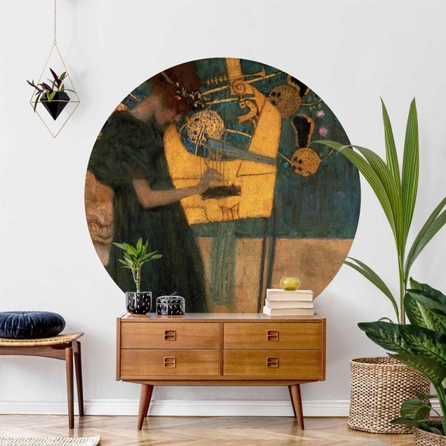Wanddeko Wohnzimmer Gustav Klimt - Die Musik