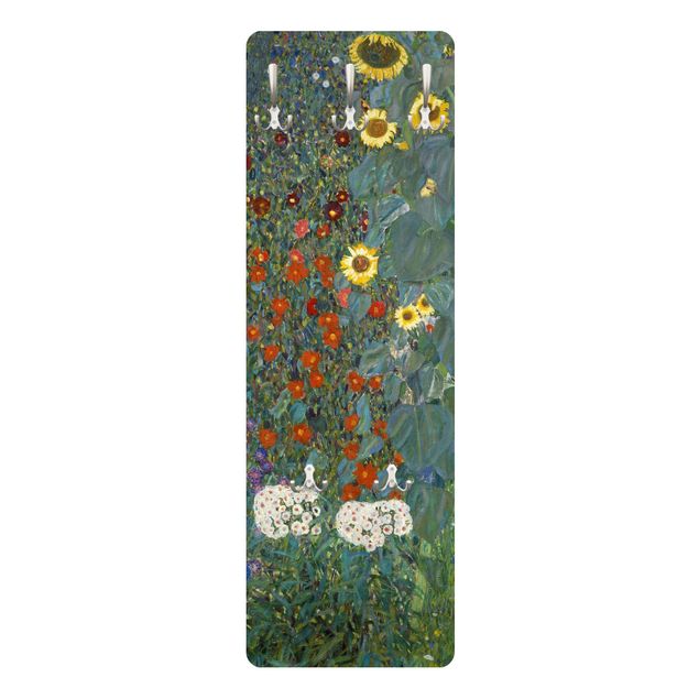 Wanddeko Büro Gustav Klimt - Garten Sonnenblumen