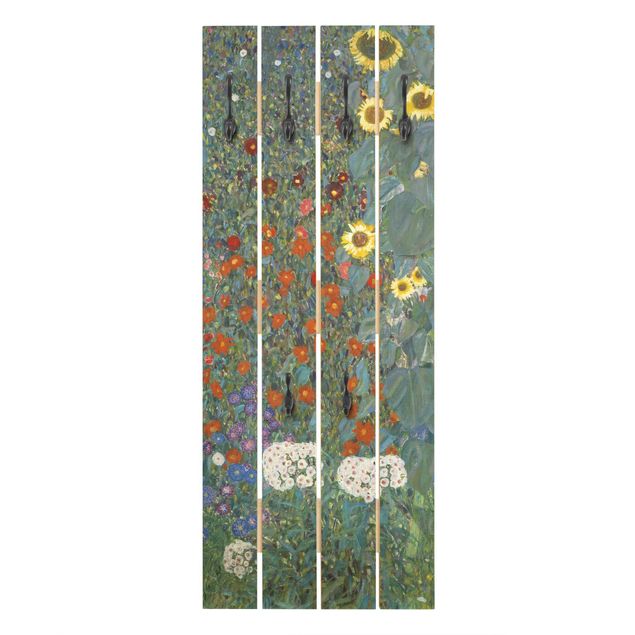 Kunststile Gustav Klimt - Garten Sonnenblumen