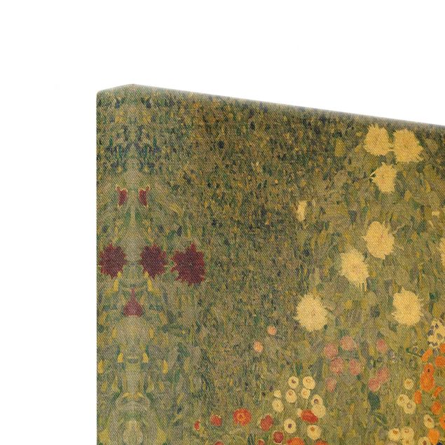 Wanddeko Esszimmer Gustav Klimt - Im grünen Garten