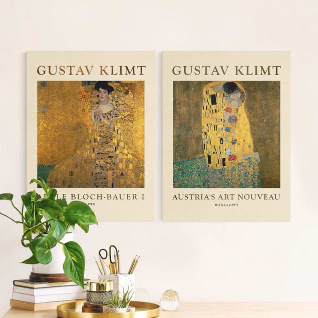 Wanddeko Wohnzimmer Gustav Klimt - Museumseditionen