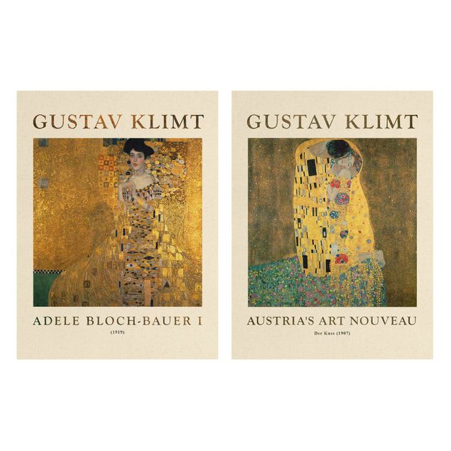 Wanddeko über Sofa Gustav Klimt - Museumseditionen
