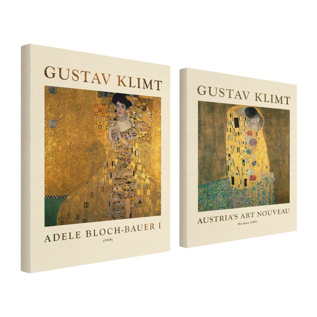 Wanddeko Praxis Gustav Klimt - Museumseditionen