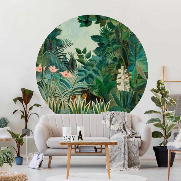 Wanddeko Schlafzimmer Henri Rousseau - Dschungel am Äquator