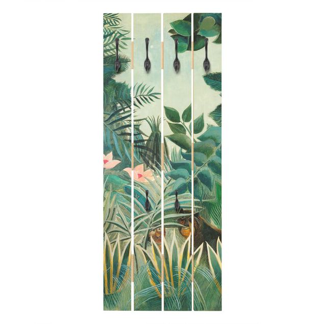 Deko Kunst Henri Rousseau - Dschungel am Äquator