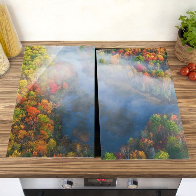 Küchen Deko Luftbild - Herbst Symphonie