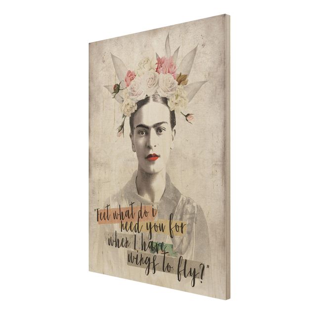 Deko Blume Frida Kahlo - Quote