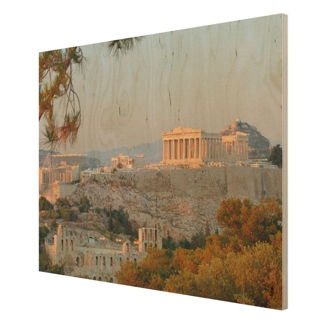 Wanddeko Schlafzimmer Akropolis