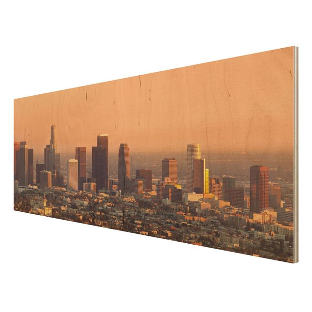Wanddeko Esszimmer Skyline of Los Angeles