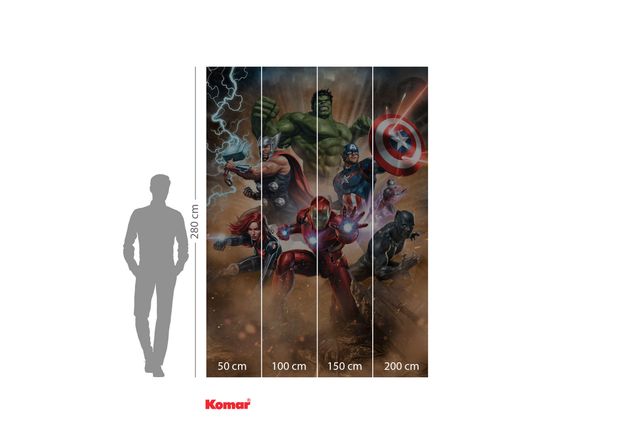 Deko Illustration Avengers Superpower