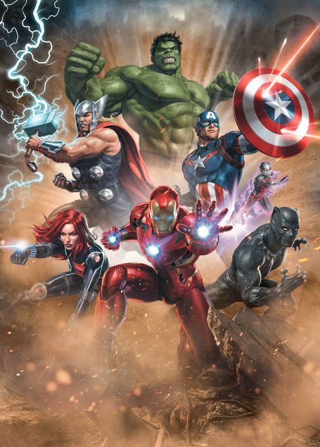Babyzimmer Deko Avengers Superpower