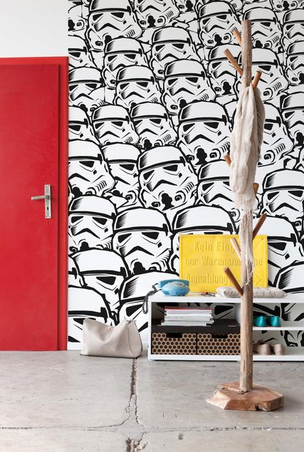 Wanddeko Büro Star Wars Stormtrooper Swarm