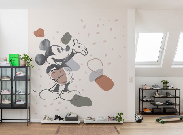 Wanddeko Büro Mickey Organic Shapes