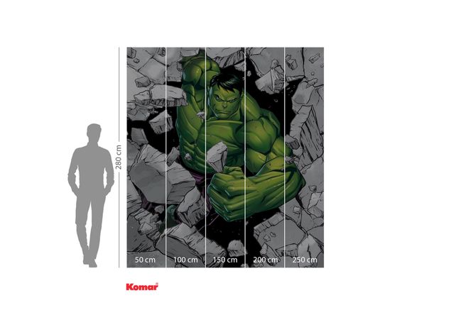 Wanddeko Illustration Hulk Breaker