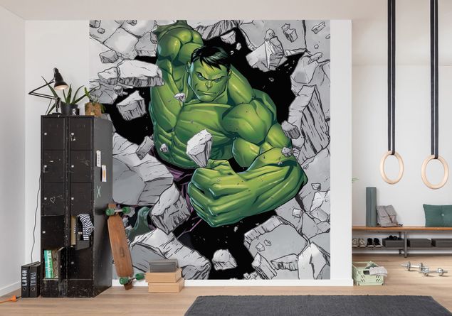 Wanddeko Büro Hulk Breaker