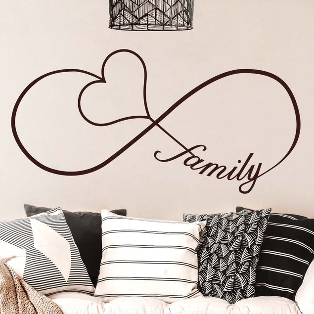Wanddeko Büro Infinity Family