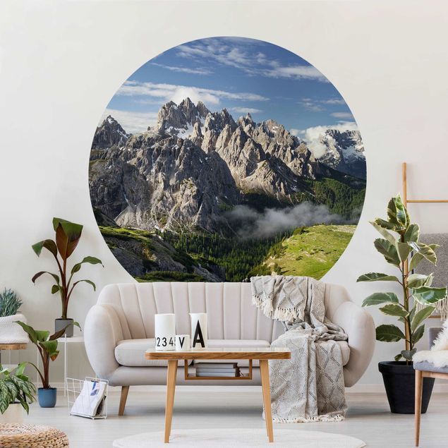 Wanddeko Schlafzimmer Italienische Alpen