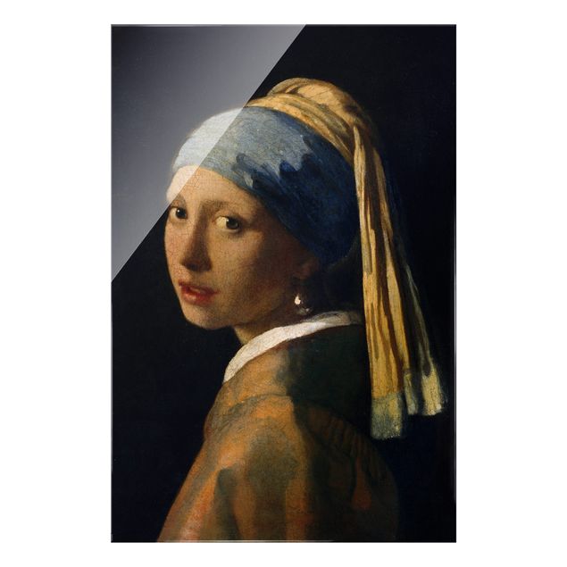 Wanddeko Büro Jan Vermeer van Delft - Das Mädchen mit dem Perlenohrgehänge