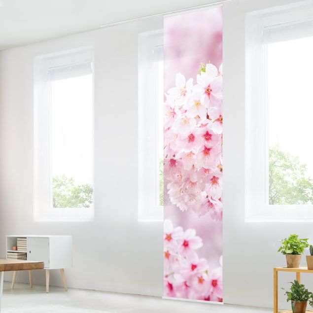 Wanddeko Wohnzimmer Japanische Kirschblüte
