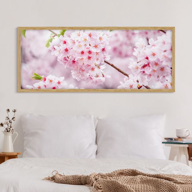 Wandbilder Asien Japanische Kirschblüten