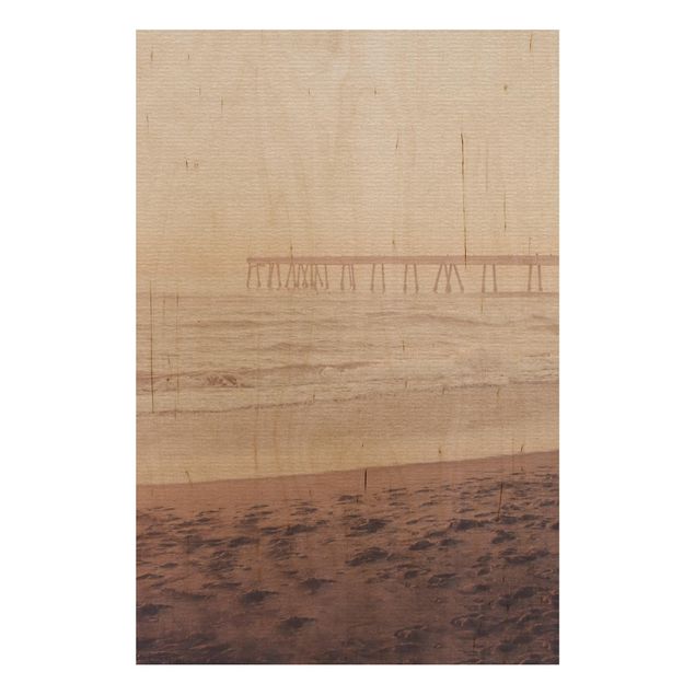 Wanddeko Flur Kalifornien Halbmond Küste