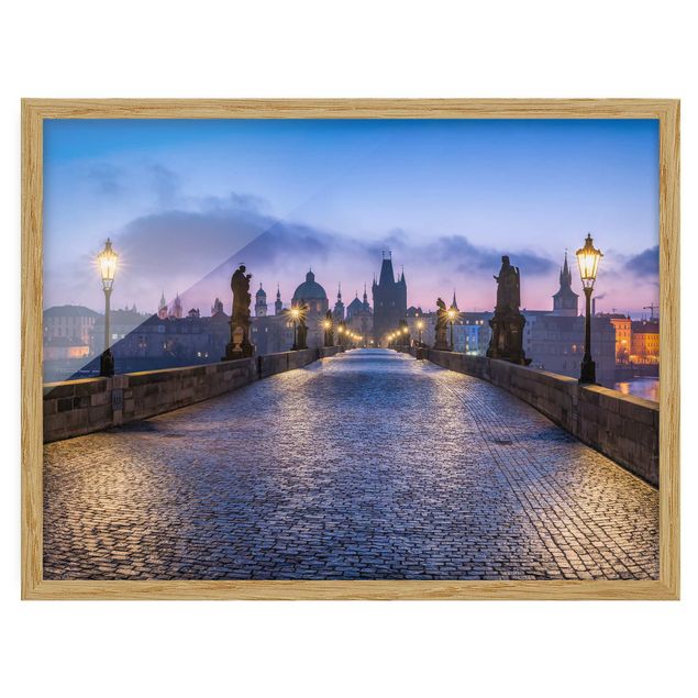 Wanddeko Flur Karlsbrücke in Prag