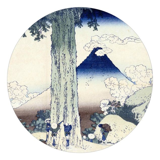 Wanddeko Schlafzimmer Katsushika Hokusai - Mishima Pass in der Provinz Kai