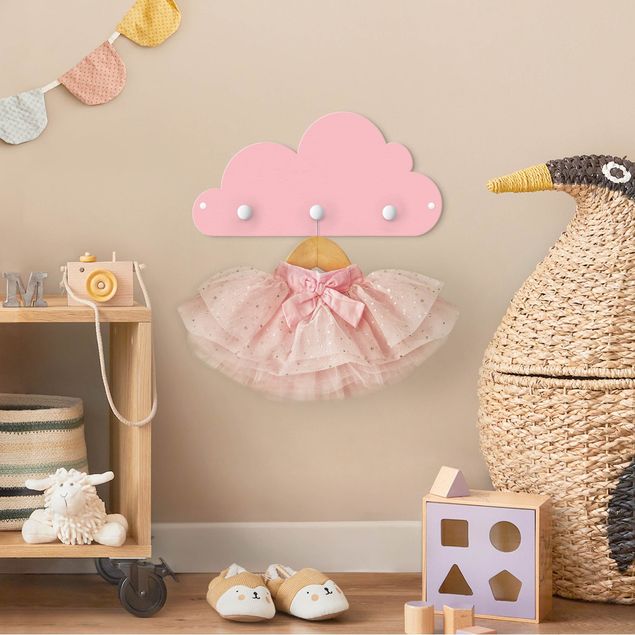 Wanddeko Babyzimmer Kleines rosa Wölkchen