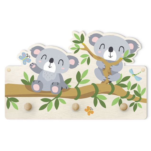Wanddeko Babyzimmer Koala Set
