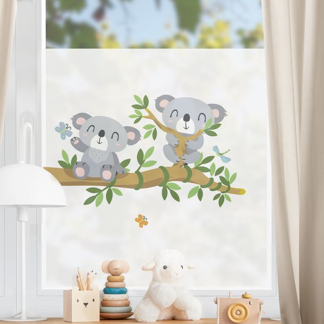 Wanddeko Schlafzimmer Koala Set