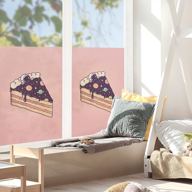 Wanddeko Schlafzimmer Kosmischer Kuchen