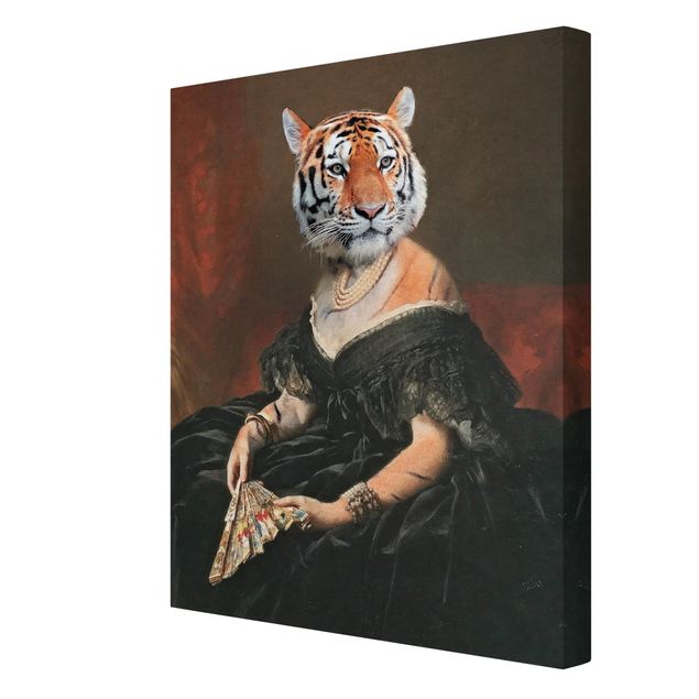 Wandbilder Tiger Lady Tiger