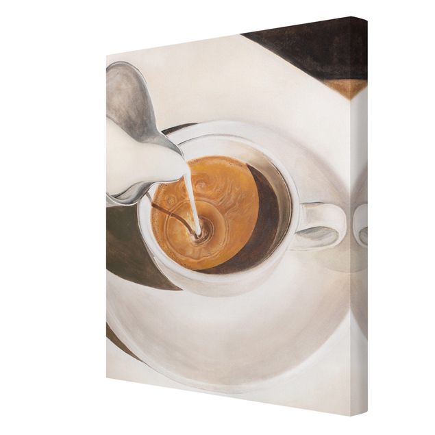 Wandbilder Kaffee Latte Art