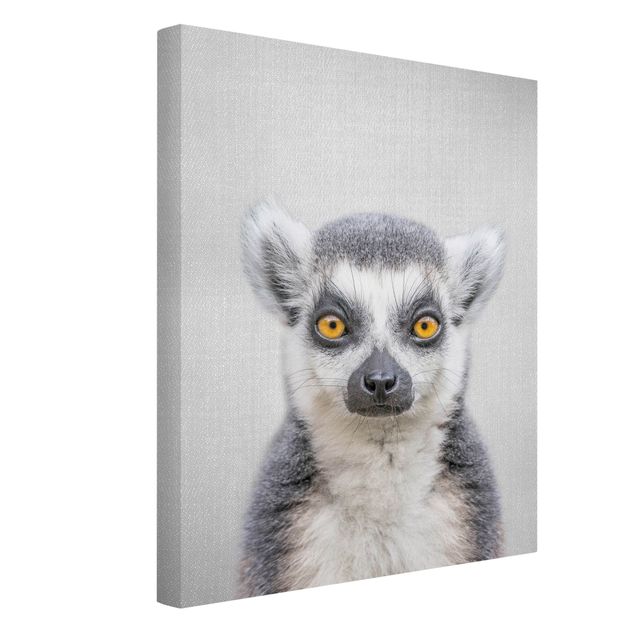 Wanddeko Wohnzimmer Lemur Ludwig