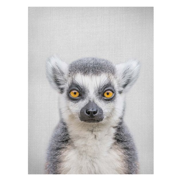 Wanddeko Schlafzimmer Lemur Ludwig