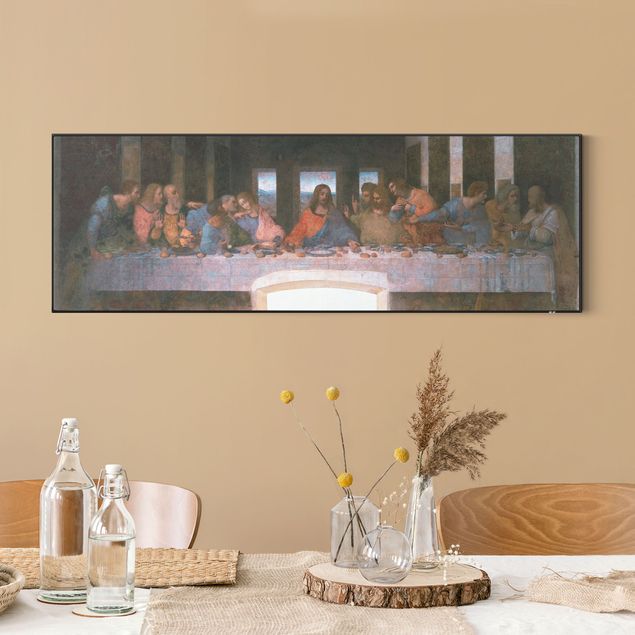 Wanddeko Esszimmer Leonardo da Vinci - Das letzte Abendmahl