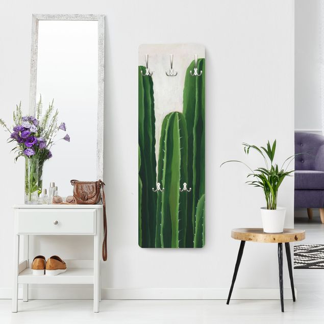 Wanddeko grün Lieblingspflanzen - Kaktus