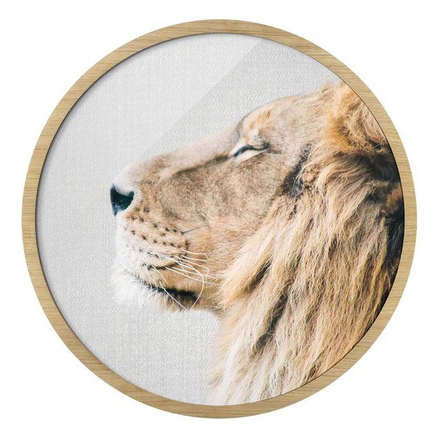 Wandbilder Löwen Löwe Leopold