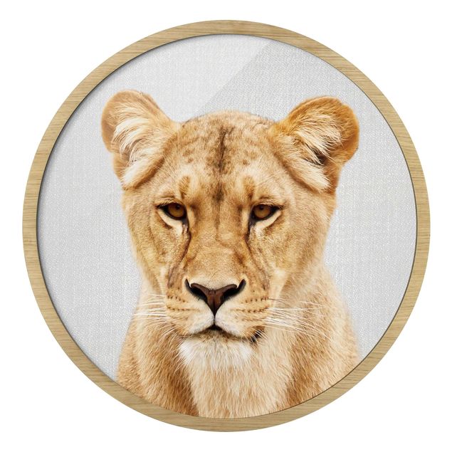 Wandbilder Löwen Löwin Lisa