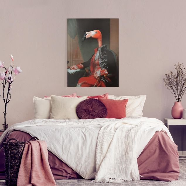 Wanddeko Schlafzimmer Lord Flamingo
