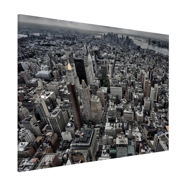 Wanddeko Architektur Blick über Manhattan