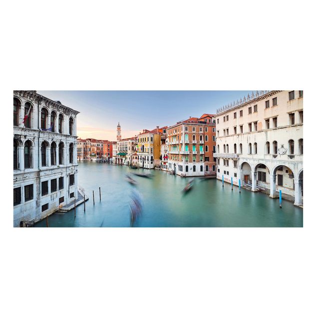 Wanddeko Flur Canale Grande Blick von der Rialtobrücke Venedig