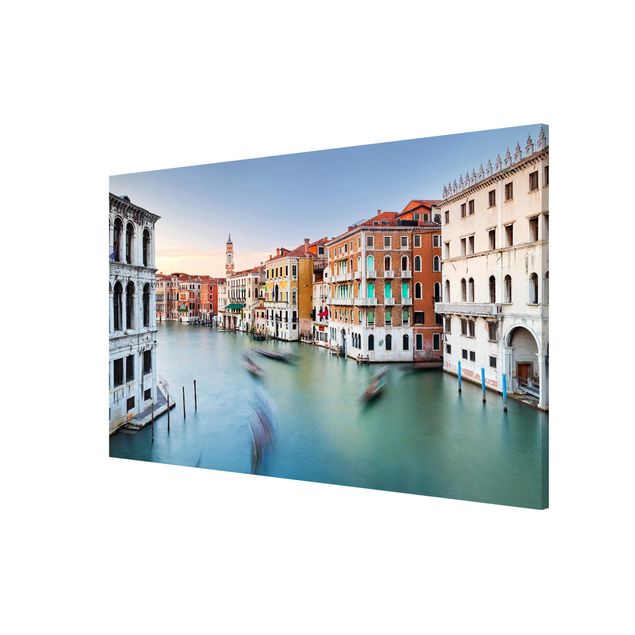 Wanddeko Esszimmer Canale Grande Blick von der Rialtobrücke Venedig
