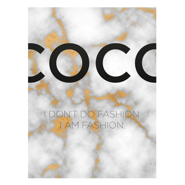 Wanddeko Esszimmer Coco - I don't do fashion